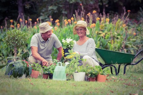 Stockwell landscapers creating a welcoming garden design